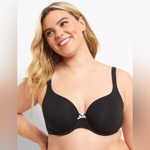 Cacique / Lane Bryant Cotton Lightly Lined T-Shirt Bra